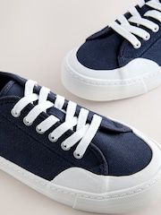 Navy Forever Comfort® Canvas Baseball Trainers - Image 4 of 5