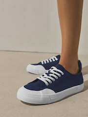 Marine - Forever Comfort®, Canvas-Baseball-Turnschuhe - Bild 6 von 10
