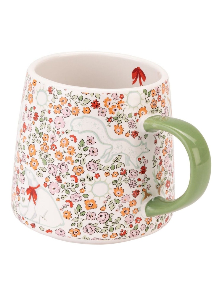 Cath Kidston Neutral Christmas Animal Ditsy Billie Mug - Image 2 of 3 Cath Kidston Neutral Christmas Animal Ditsy Billie Mug - Image 2 of 3