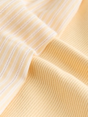 self. Yellow Rib Vest Short Pyjamas Set - Image 8 of 8