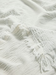 Shabby Chic by Rachel Ashwell® Sage Green Bird Chinoiserie Viscose Throw - Image 6 of 6