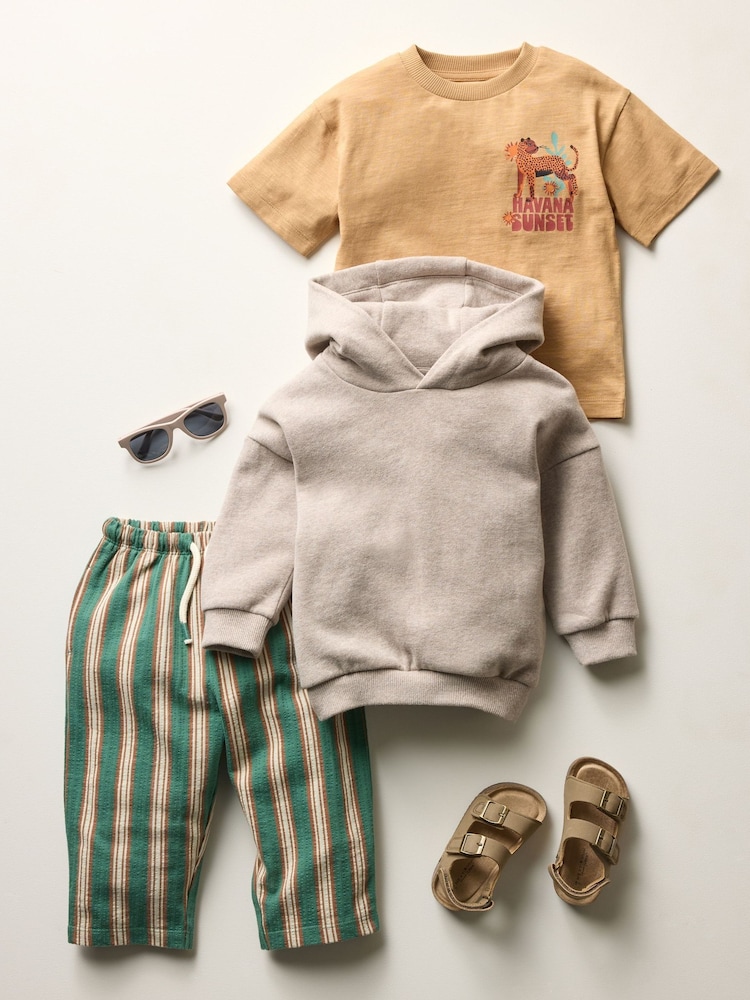 coucher de soleil de Havana fauve - T-shirt imprimé dans le dos à manches courtes (3mois7ans) - Image 8 de 8