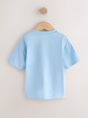 Light Blue Tiger Short Sleeve Small Graphic T-Shirt (3mths-7yrs) - Image 5 of 7
