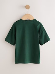 Green Embroidered Race Car Short Sleeve Small Graphic T-Shirt (3mths-7yrs) - Image 6 of 8