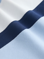 Blue Diagonal Stripe Short Sleeve T-Shirt and Shorts Set (3mths-7yrs) - Image 7 of 7