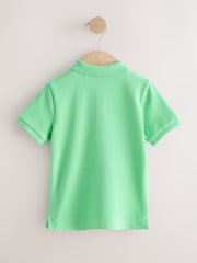 Bright Green Short Sleeve Polo Shirt (3mths-7yrs) - Image 2 of 4