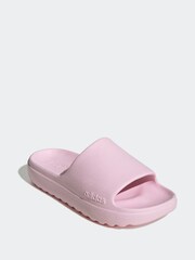 adidas Light Pink Adilette Lumia Sliders - Image 3 of 10