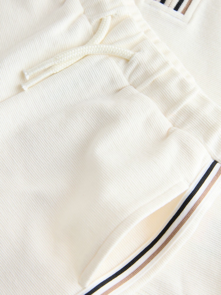 White Zip Neck Short Sleeve Polo Shirt And Shorts Set (3mths-7yrs) - Image 9 of 9 White Zip Neck Short Sleeve Polo Shirt And Shorts Set (3mths-7yrs) - Image 9 of 9