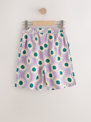 Purple Sun Oversized Shorts (3-16yrs) - Image 2 of 4