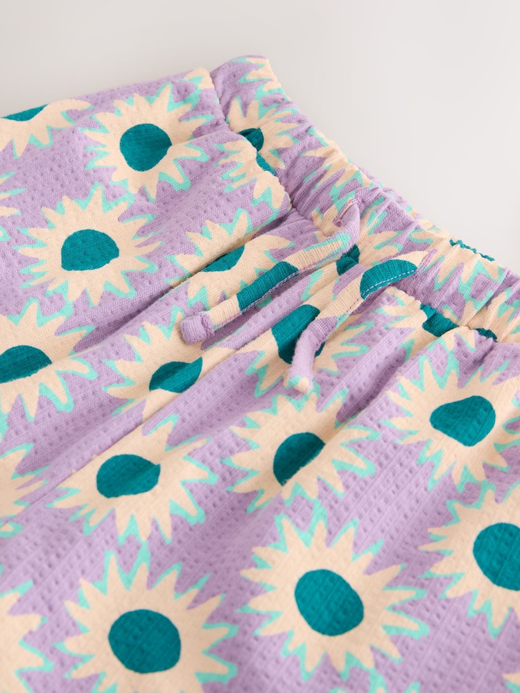 Purple Sun Oversized Shorts (3-16yrs) - Image 4 of 4