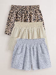 Animal/Ditsy/Spot Throw On Holiday Shorts (3-16yrs) - Image 1 of 7