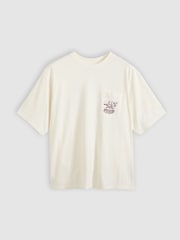 Levi's® Egret Half Sleeve Graphic Pocket LSE Flavor T-Shirt - Image 5 of 6