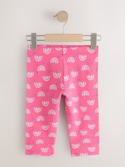 Unicorn roz/curcubeu - Jambiere decupate (3-16ani) - Imaginea 4 din 8