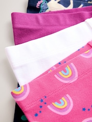 Unicorn roz/curcubeu - Jambiere decupate (3-16ani) - Imaginea 8 din 8