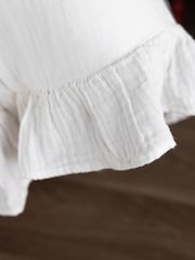 Rockett St George Love Note 100% Cotton Muslin Duvet Cover and Pillowcase Set - Image 4 of 8