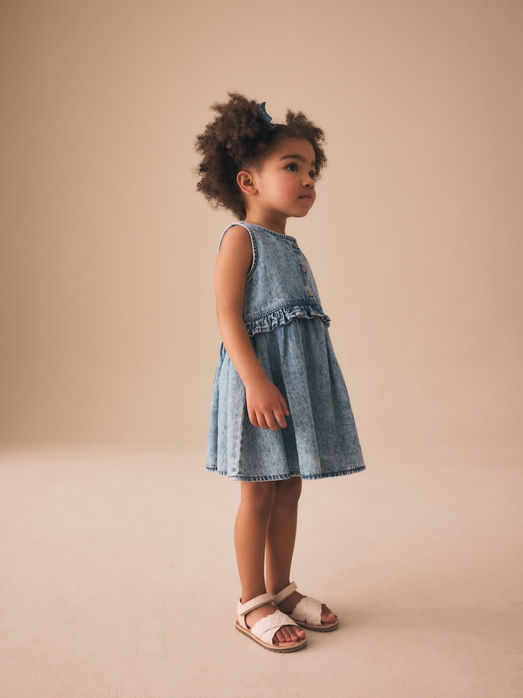 Buy Denim Sleeveless Peplum Dress (3mths-8yrs) from Next Republic of Moldova Buy Denim Sleeveless Peplum Dress (3mths-8yrs) from Next Republic of Moldova
