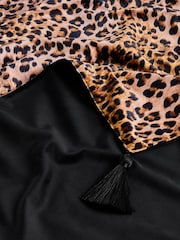 Rockett St George Leopard Love Printed Velvet Throw - Image 6 of 8