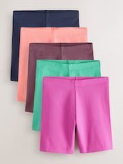 Pink/Stripe/Purple - حزمة 5 شورتات (3-16سنوات) - صورة 1 من 9