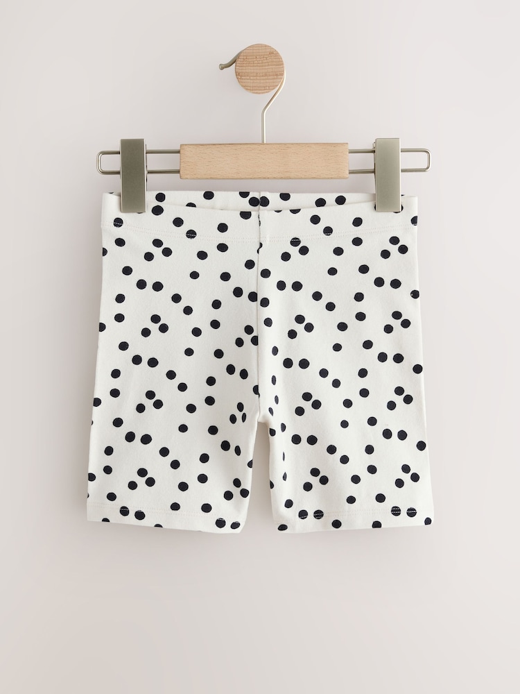 Blue/Yellow/Spot Cycle Shorts 5 Pack (3-16yrs) - Image 2 of 9