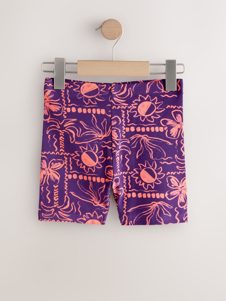 Stripe/Tropical/Bright - Pacote 5 de shorts de ciclismo (3-16anos) - Imagem 2 de 9