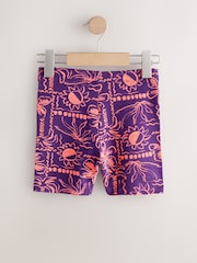 Stripe/Tropical/Bright - Pacote 5 de shorts de ciclismo (3-16anos) - Imagem 3 de 9