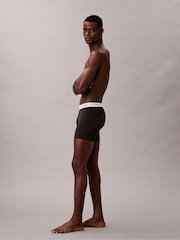 Calvin Klein 3 Pack Boxer Briefs Icon Cotton Stretch - Imagen 5 de 7