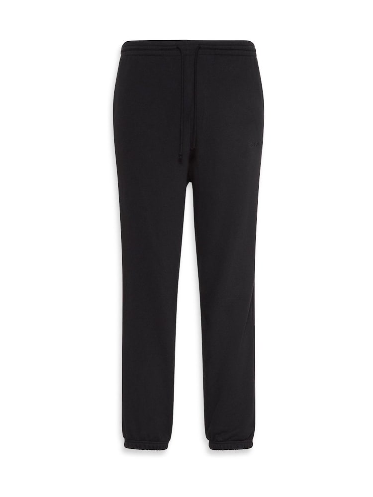 Calvin Klein Black Cotton Terry Blend Lounge Joggers - Image 6 of 6 Calvin Klein Black Cotton Terry Blend Lounge Joggers - Image 6 of 6