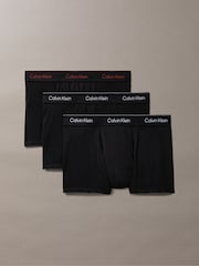 Adrenaline Rush - Calvin Klein Icon Cotton Stretch Relaxed Dart Trunks 3 Pack - Imagen 1 de 6