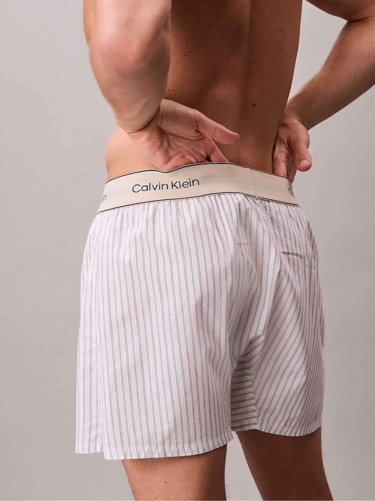 Calvin Klein Natural Cotton Poplin Boxers - Image 6 of 6 Calvin Klein Natural Cotton Poplin Boxers - Image 6 of 6