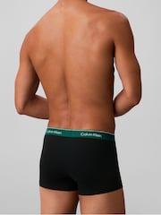 Calvin Klein Black Trunks 5 Pack with Icon Cotton Stretch - Image 5 of 5
