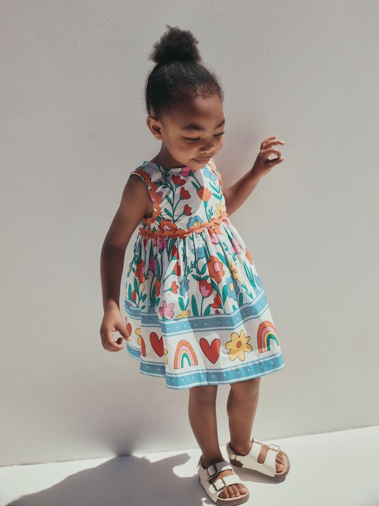 Multi deschis - Ric Rac Dress (3mths-8yrs) - Imaginea 1 din 7