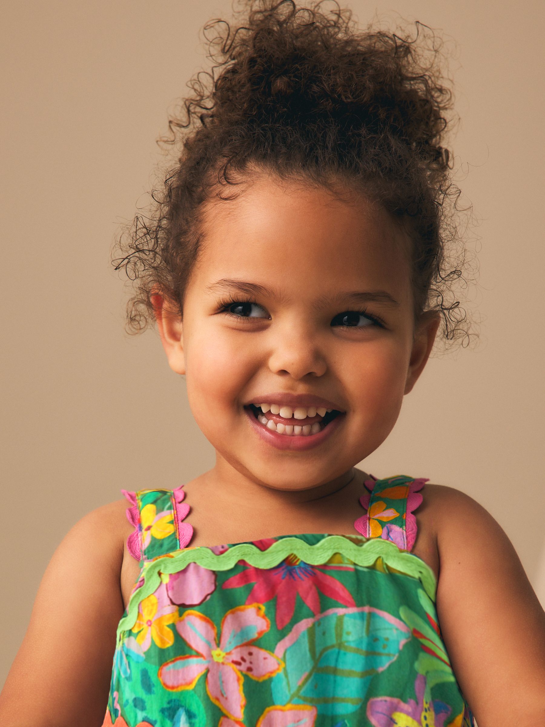 Ric Rac Revamp Buy Green Tropical - Ric Rac Summer Dress (3mths-8yrs) from Next Israel