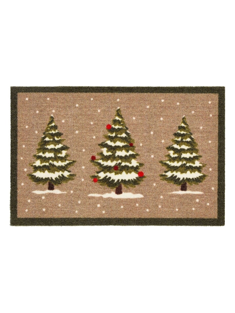 My Mat Beige Winter Trees Mat - Image 2 of 4 My Mat Beige Winter Trees Mat - Image 2 of 4