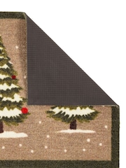 My Mat Beige Winter Trees Mat - Image 4 of 4