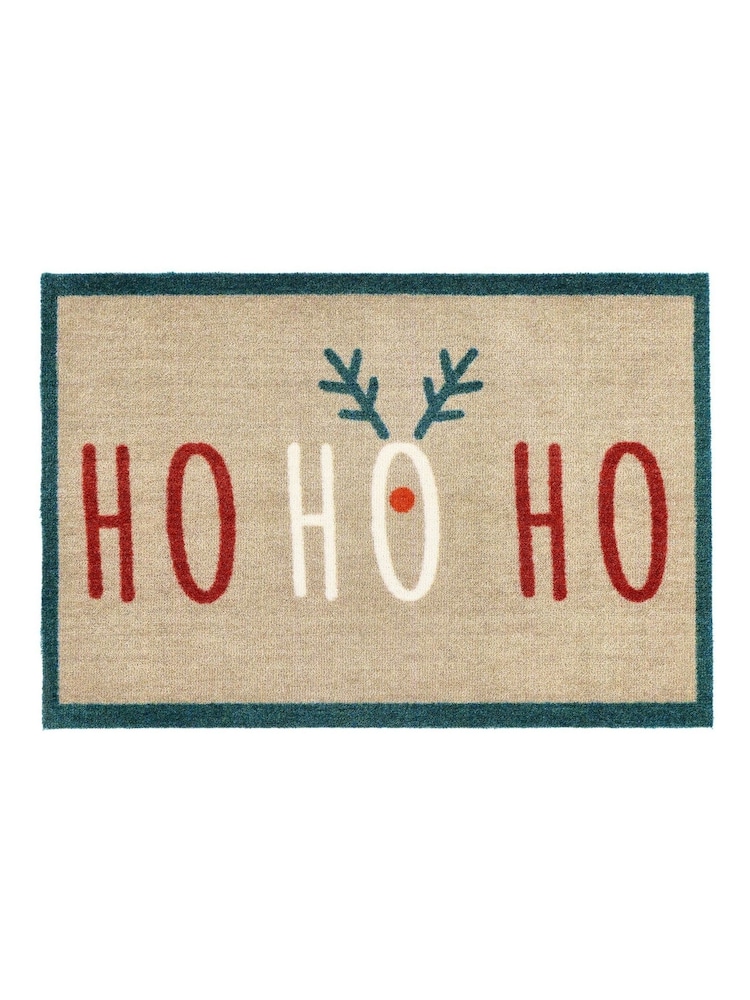 My Mat Beige Ho Ho Ho Mat - Image 2 of 4 My Mat Beige Ho Ho Ho Mat - Image 2 of 4