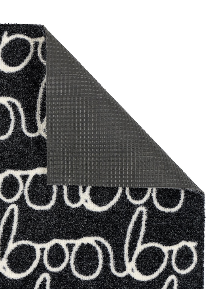 My Mat Black Boo Script Mat - Image 4 of 4 My Mat Black Boo Script Mat - Image 4 of 4