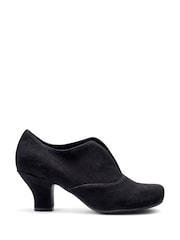 Hotter Black Wide Fit Waltz Slip-On Shoes - Image 2 of 4