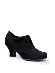 Hotter Black Wide Fit Waltz Slip-On Shoes - Image 3 of 4