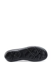 Hotter Black Wide  Fit Dew II Lace-Up Shoes - Image 4 of 5