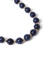 Aela Blue Bead Necklace - Image 3 of 3
