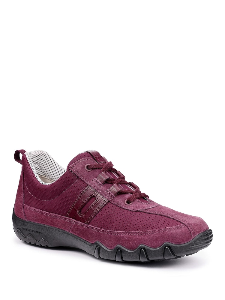 Hotter Red Wide Fit Leanne II Lace-Up Shoes - Image 2 of 4
