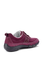 Hotter Red Wide Fit Leanne II Lace-Up Shoes - Image 3 of 4