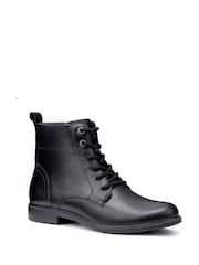 Hotter Black Regular Fit Surrey II Lace-Up/Zip Boots - Image 2 of 4