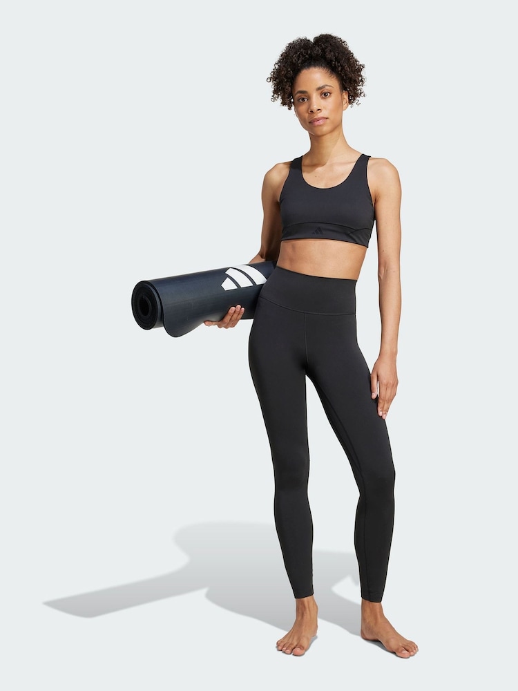 adidas Black All Me 7/8 Leggings - Image 1 of 5 adidas Black All Me 7/8 Leggings - Image 1 of 5