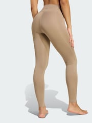 adidas Brown All Me Essentials Full-Length Leggings - Image 2 of 5