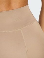 adidas Brown All Me Essentials Full-Length Leggings - Image 3 of 5