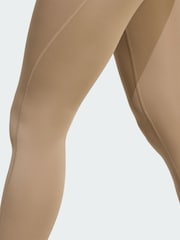 adidas Brown All Me Essentials Full-Length Leggings - Image 4 of 5
