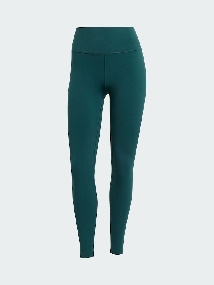 adidas Green All Me 7/8 Leggings - Image 1 of 4