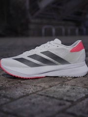 adidas White Adizero SL 2 Trainers - Image 7 of 12