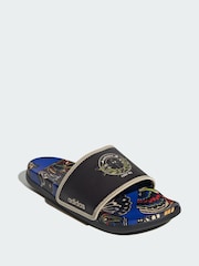 adidas Black Adilette Comfort Slides - Image 1 of 4